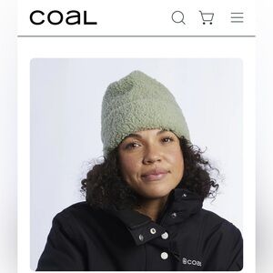 Coal Blue Fleece Beanie